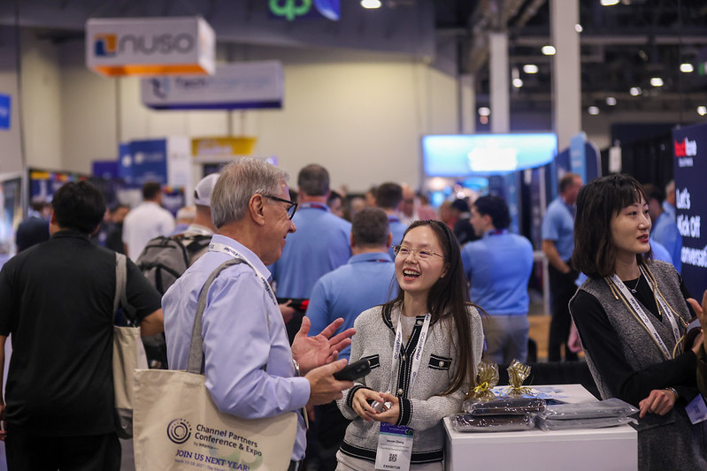 CPExpo Attendees Networking in Expo Hall