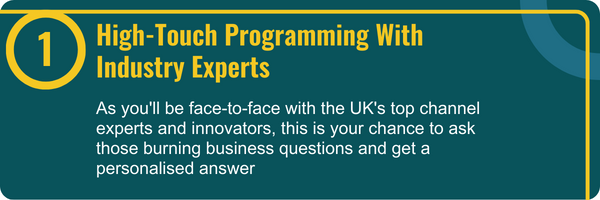 High Touch Programming With Industry Experts