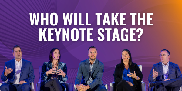 Who will take the keynote stage? 