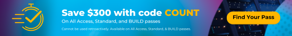 Save $300 with code COUNT | Get Your Pass