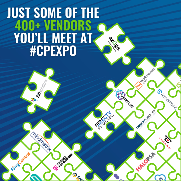 Just some of the 400+ vendors you'll meet at #CPExpo. 