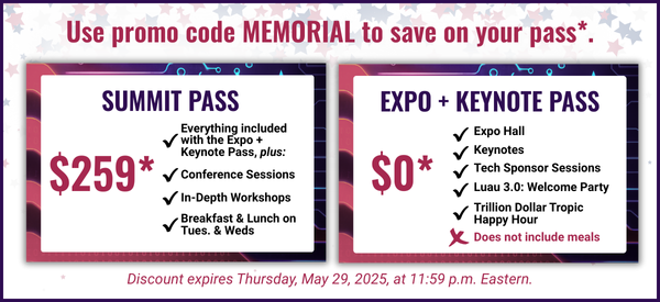 Use promo code MEMORIAL to save on your pass