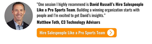 Matthew Toth, C3 Technology Advisor's Pick: Hire Salespeople Like a Pro